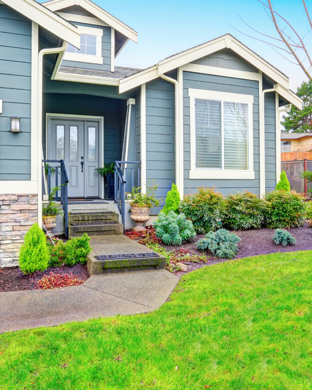 Curb appeal is the first impression people have of your home